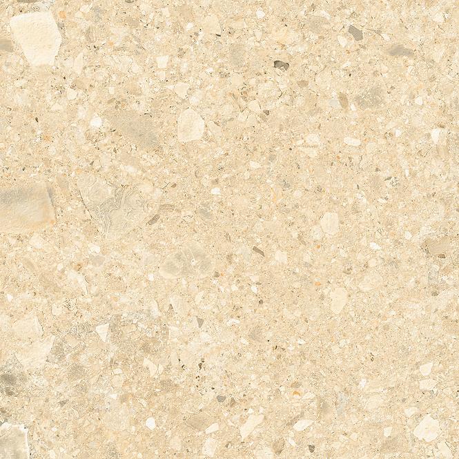Terasz csempék Terrazzo Stone Warm Beige 20 mm 59,3/59,3 Rekt.