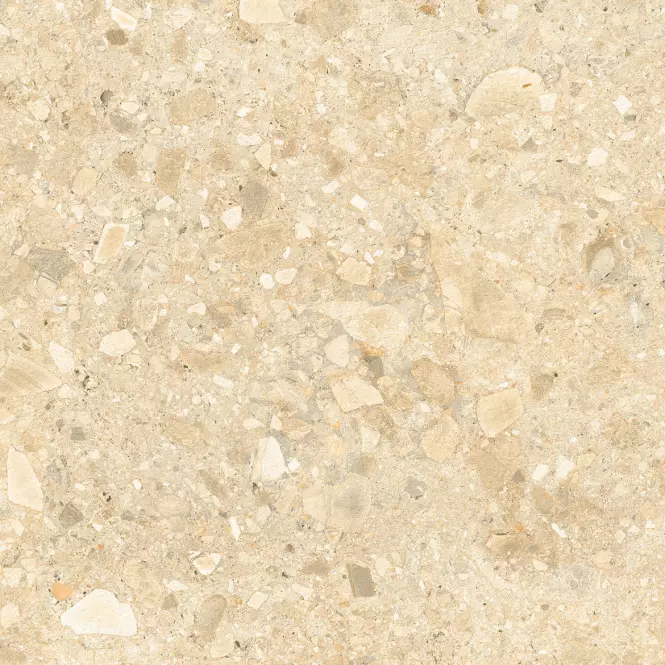 Terasz csempék Terrazzo Stone Warm Beige 20 mm 59,3/59,3 Rekt.