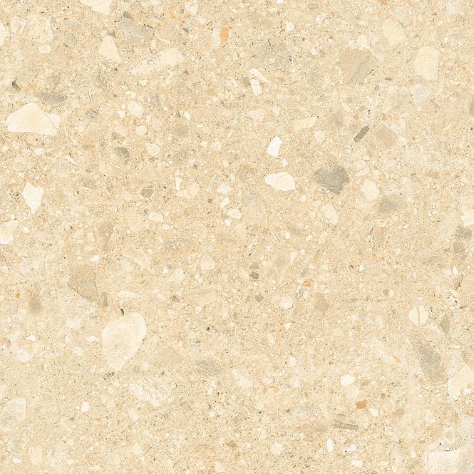 Terasz csempék Terrazzo Stone Warm Beige 20 mm 59,3/59,3 Rekt.