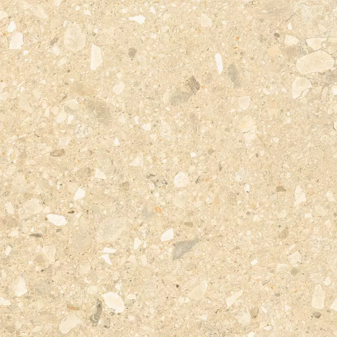 Terasz csempék Terrazzo Stone Warm Beige 20 mm 59,3/59,3 Rekt.