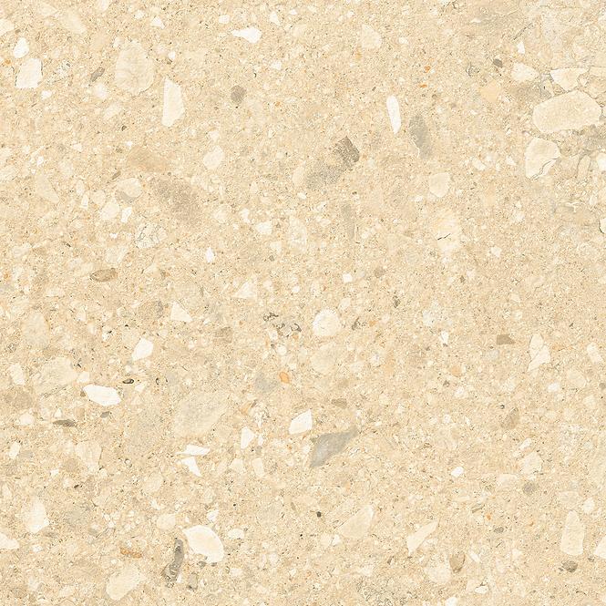 Terasz csempék Terrazzo Stone Warm Beige 20 mm 59,3/59,3 Rekt.,6