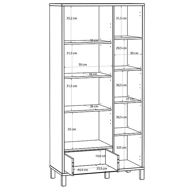 Vitrin Skelbit RTTV622L-D95D,6