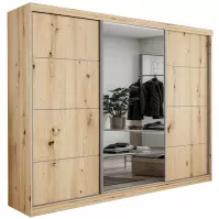 Szekrény Palermo 250 artisan + tükör