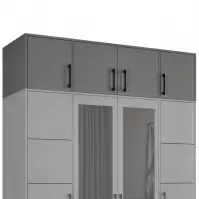 Fali szekrény 200 grafit