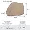 Lépőkő bézs Rock 30-37 cm,4