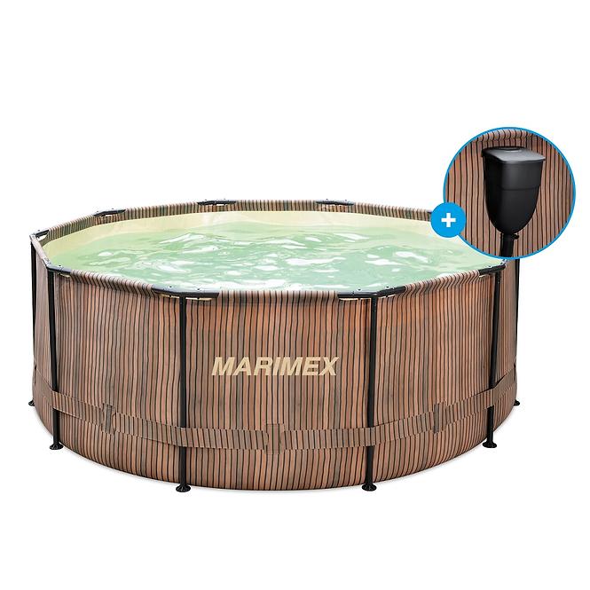 Marimex Florida medence 3,05 x 0,91 m integrált szkimmerrel, TEAK