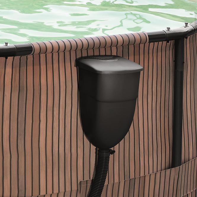 Marimex Florida medence 3,05 x 0,91 m integrált szkimmerrel, TEAK,3