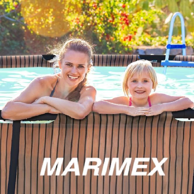 Marimex Florida medence 3,05 x 0,91 m integrált szkimmerrel, TEAK,4