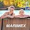 Marimex Florida medence 3,05 x 0,91 m integrált szkimmerrel, TEAK,4
