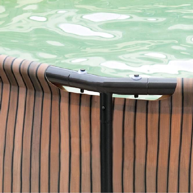 Marimex Florida medence 3,05 x 0,91 m integrált szkimmerrel, TEAK,5