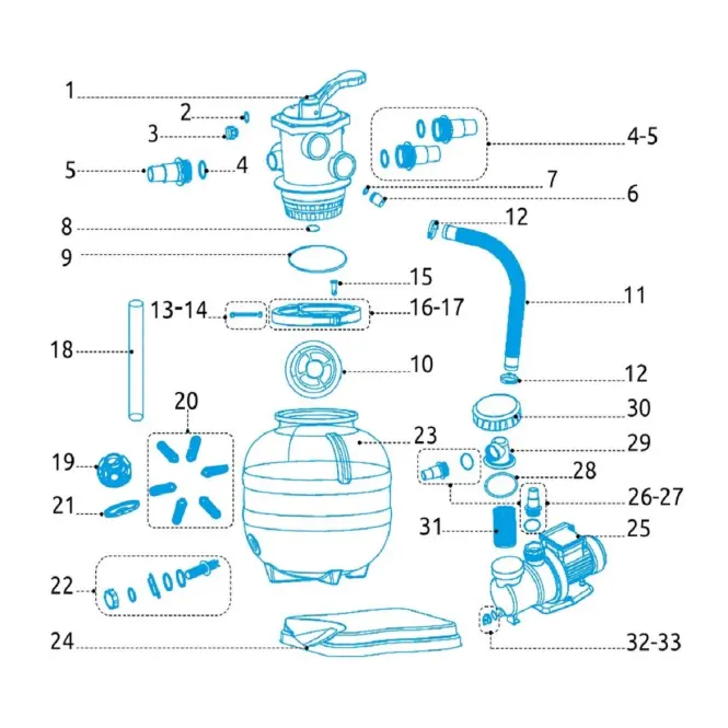 Prostar 6 homokszivattyú motor
