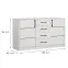 Komód Belluno Fehér,2