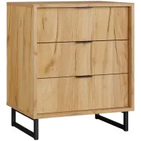 Komód Konor 60 3s D.Craft Aranysárga
