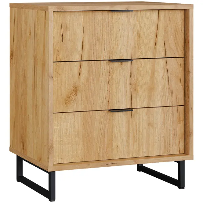 Komód Konor 60 3s D.Craft Aranysárga