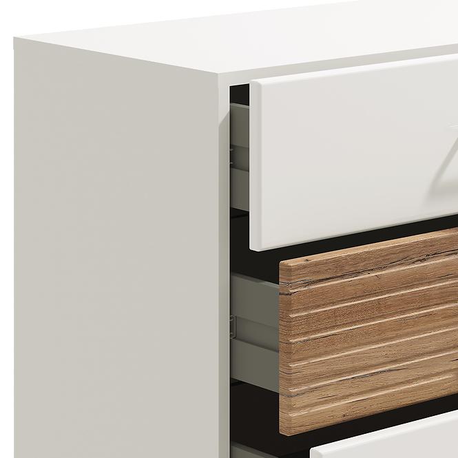 Komoda Masilia 5sz Biała 11012122,6