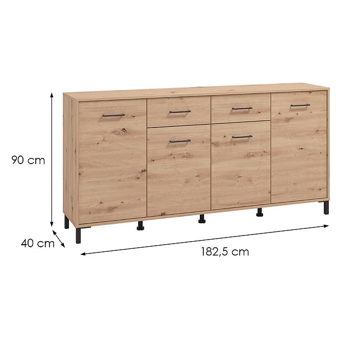 Komoda Vienne 4k2f Artisan 11013596,2