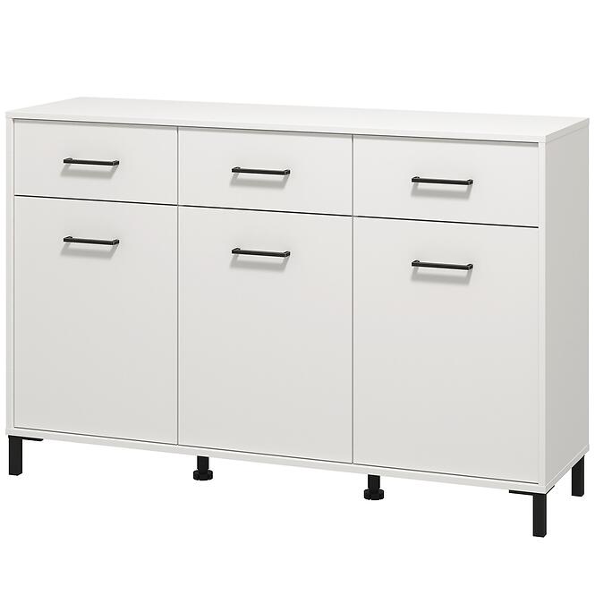 Komód Vienne 3k3f Fehér 11013601