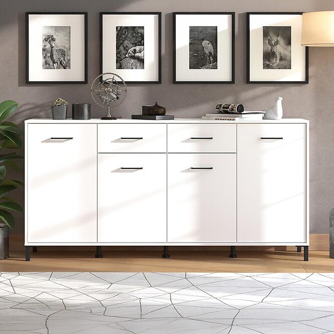 Komód Vienne 4k2f Fehér 11013602