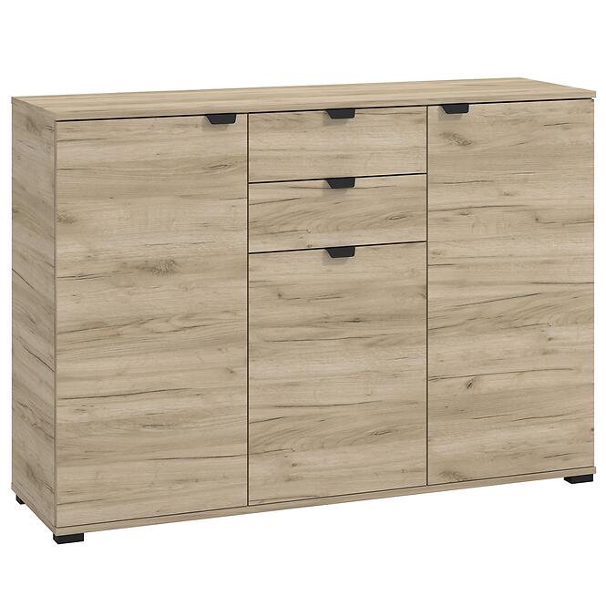 Komód Duerto 3k2f Szürke Dub 11008303