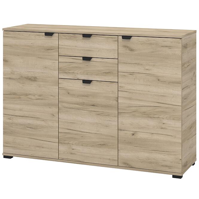Komód Duerto 3k2f Szürke Dub 11008303,4