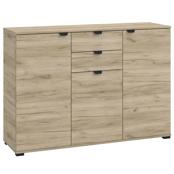 Komód Duerto 3k2f Szürke tölgy 11008303