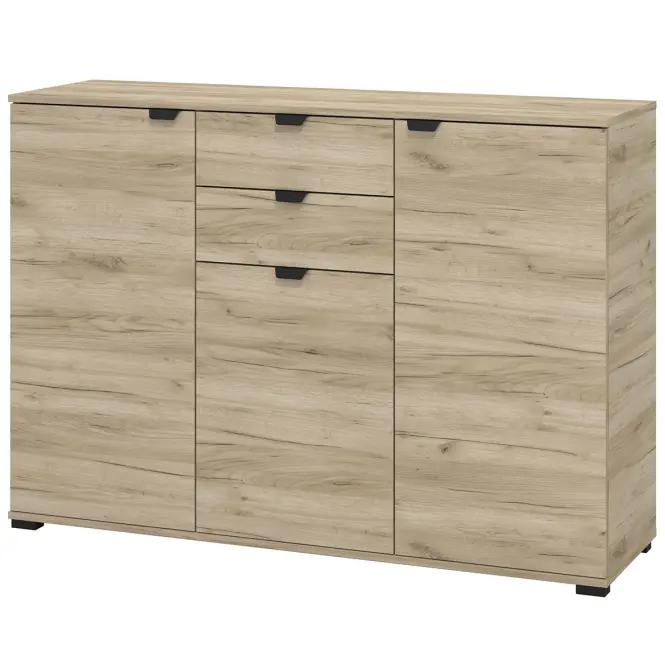 Komód Duerto 3k2f Szürke tölgy 11008303