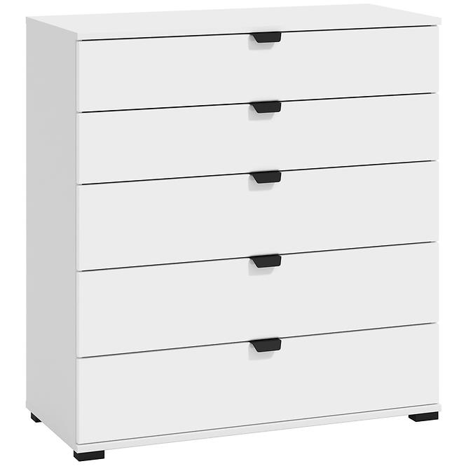 Komoda Duerto 5f Biała 11008296
