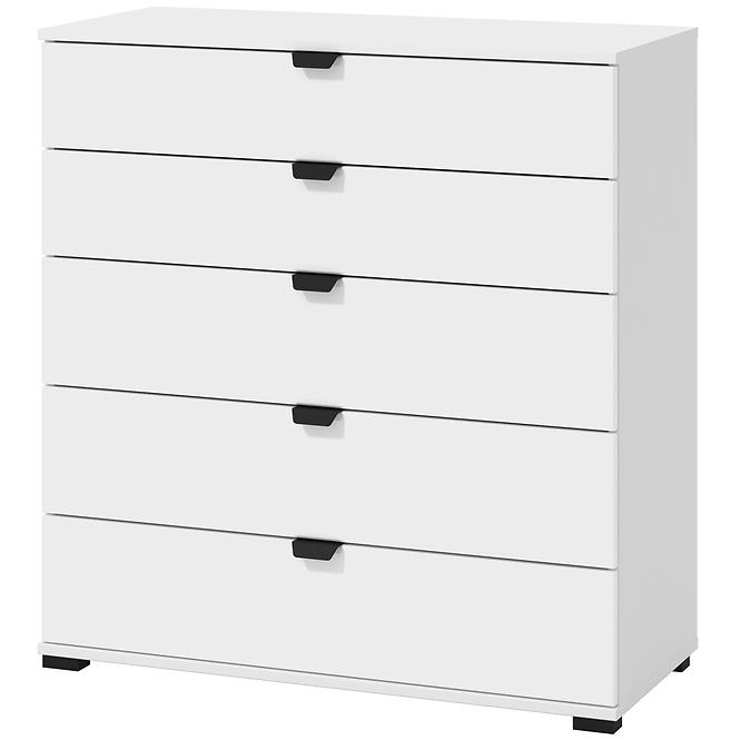 Komoda Duerto 5f Biała 11008296