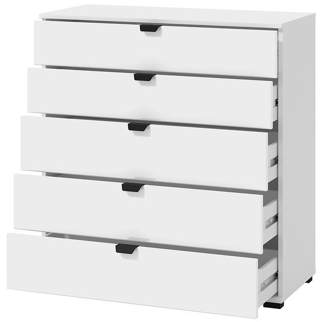 Komoda Duerto 5f Biała 11008296,6