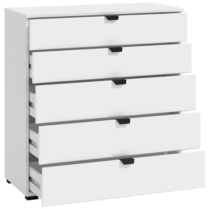 Komoda Duerto 5f Biała 11008296,8