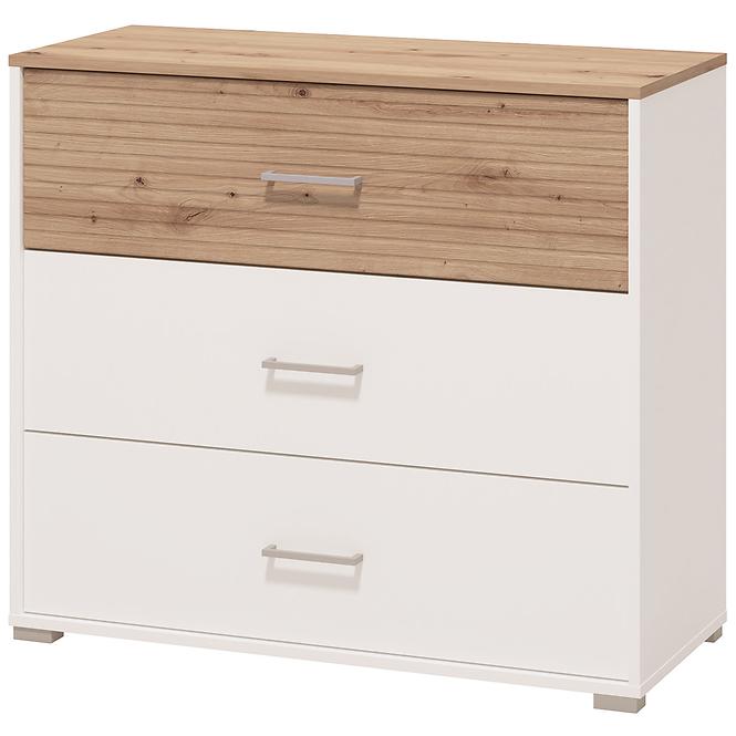 Komoda Bolzano 3f Biała 11013508,4