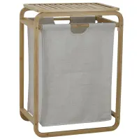 Bambusz állvány tetejével és zsebbel 51x33 h70.