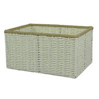 Kosár taupe m 35x25 h18
