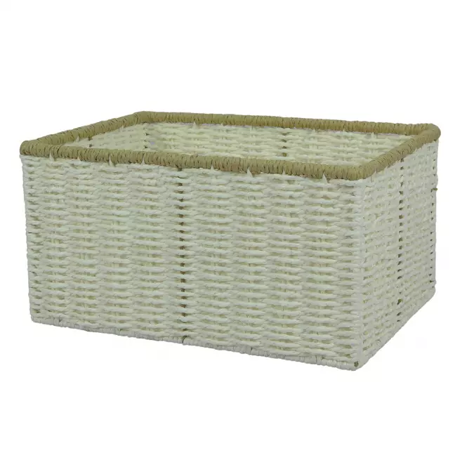 Kosár taupe m 35x25 h18