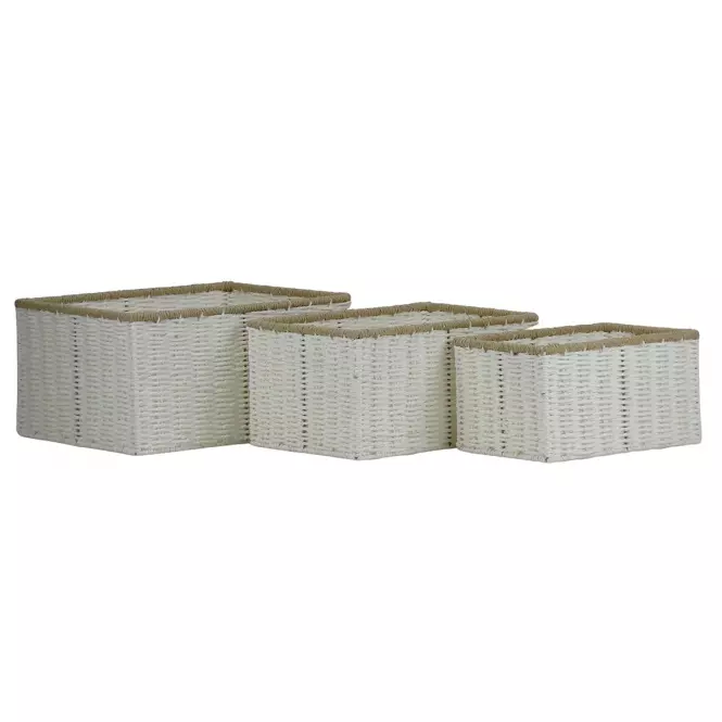 Kosár taupe m 35x25 h18