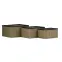 Kosár taupe l 40x30 h20,2