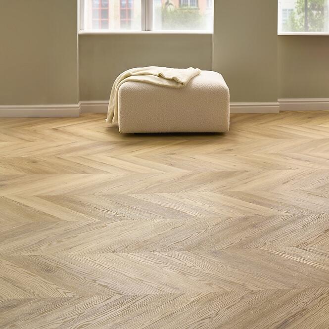 Vinyl padló SPC 91599 tölgy Riverton Chevron 4V 4,5mm 0,3mm