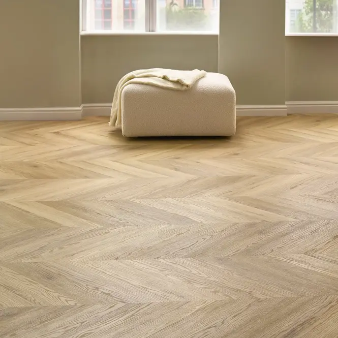 Vinyl padló SPC 91599 tölgy Riverton Chevron 4V 4,5mm 0,3mm,3