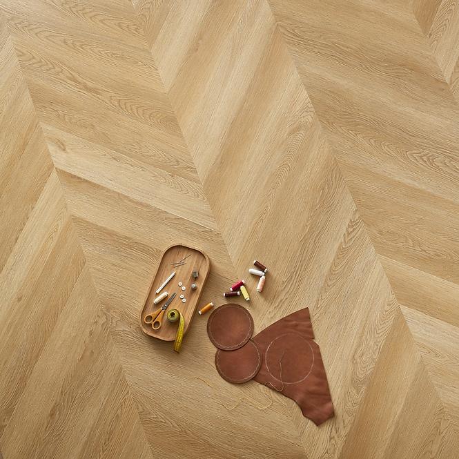 PVinyl padló SPC tölgy Hartford 41822 Chevron 4V 4,5mm 0,3mm