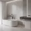 Csempe SIMELLO WHITE PPOL 59.8/119.8,6
