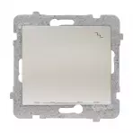 LÉPCSŐS KAPCSOLÓ HÁTTÉRVILÁGÍTÁSSAL  ŁP-3DS/M.ST SIGMA