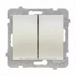Kapcsoló háttérvilágĺtással Sigma ŁP-2DS/M.ST