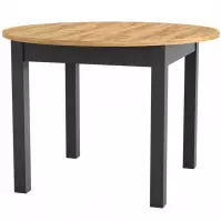 Összecsukható asztal Indus 02 105/240x105cm tölgy craft/fekete