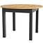 Összecsukható asztal Indus 02 105/240x105cm tölgy craft/fekete