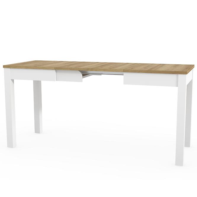 Összecsukható asztal Orion 03 100/160x60cm tölgy riviera/fehér,5