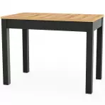 Összecsukható asztal Orion 03 100/160x60cm tölgy craft/fekete