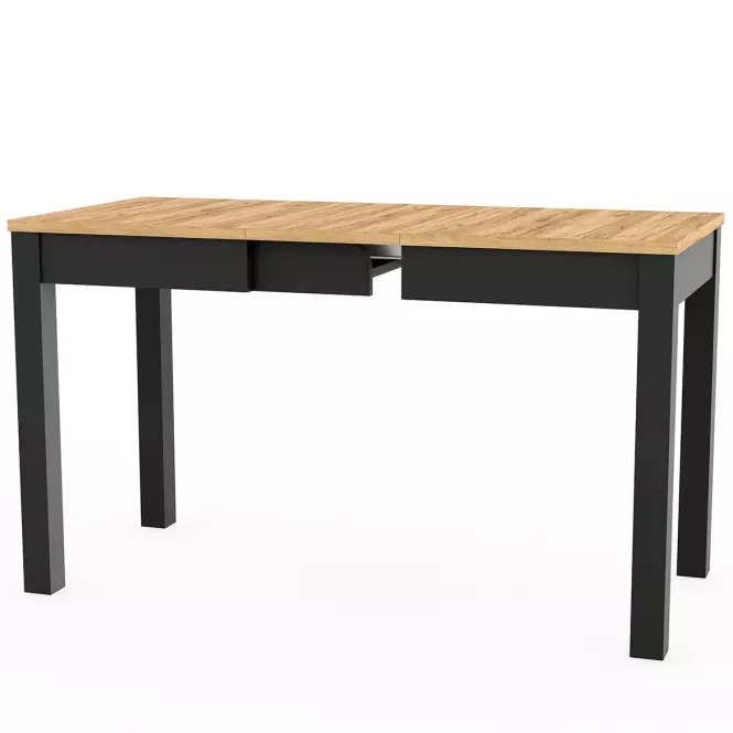 Összecsukható asztal Orion 03 100/160x60cm tölgy craft/fekete