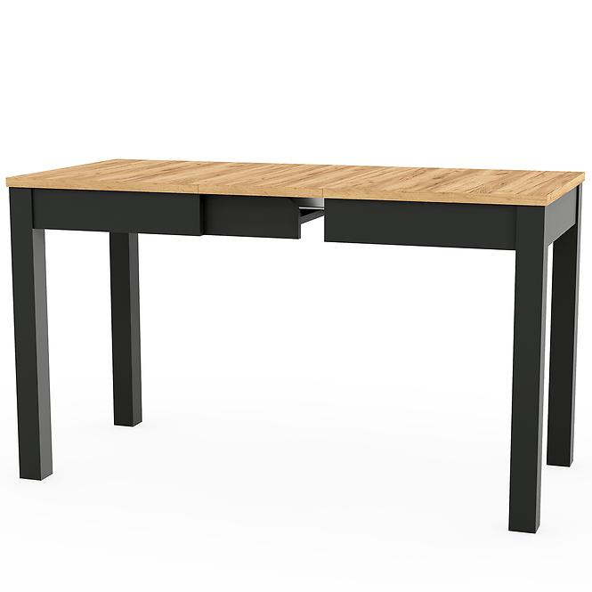 Összecsukható asztal Orion 03 100/160x60cm tölgy craft/fekete