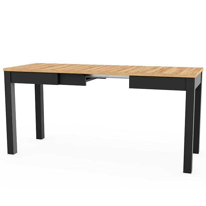 Összecsukható asztal Orion 03 100/160x60cm tölgy craft/fekete