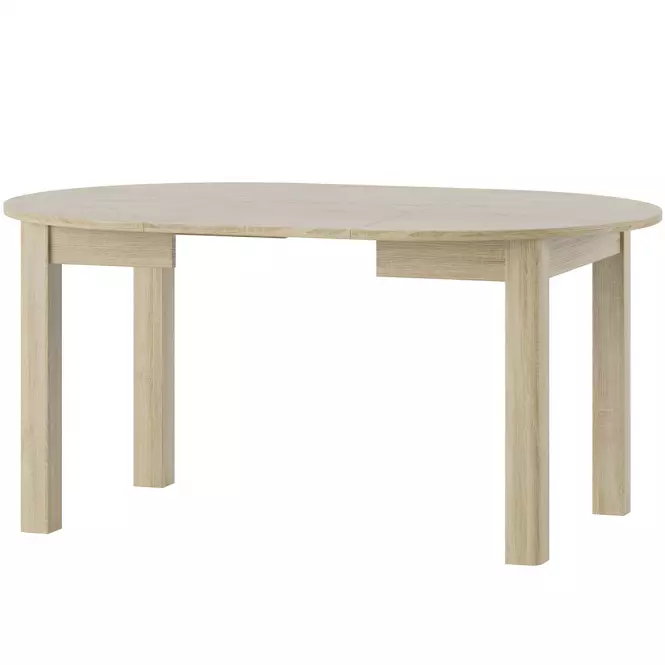 Összecsukható asztal Uran 01 110/160x110cm tölgy sonoma